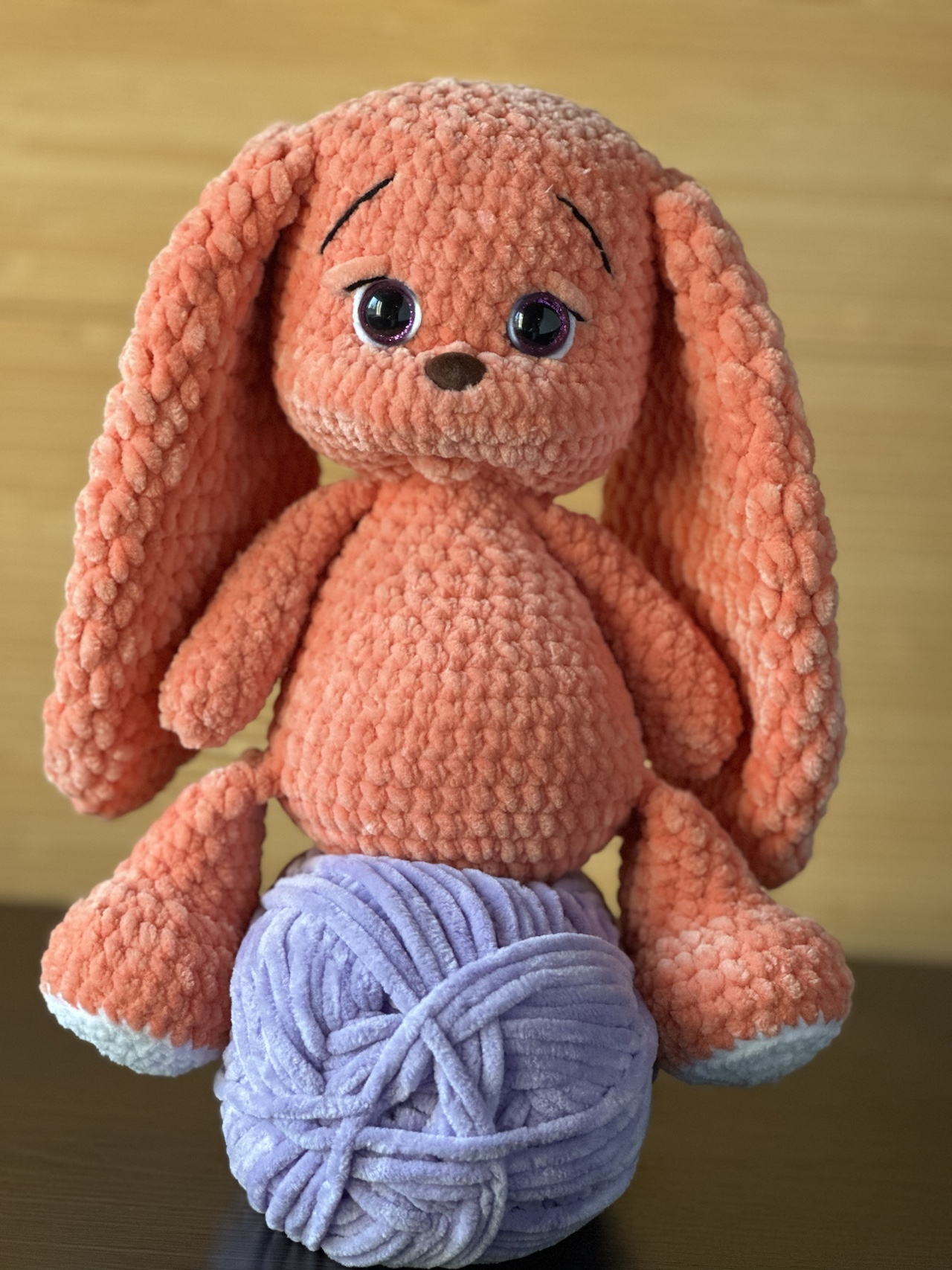 Handmade Knitted Plush Bunny - Image 11