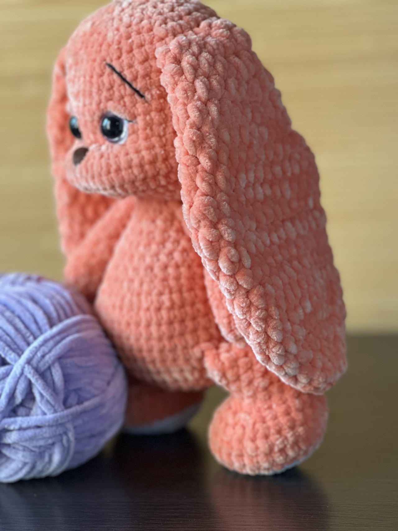 Handmade Knitted Plush Bunny - Image 13