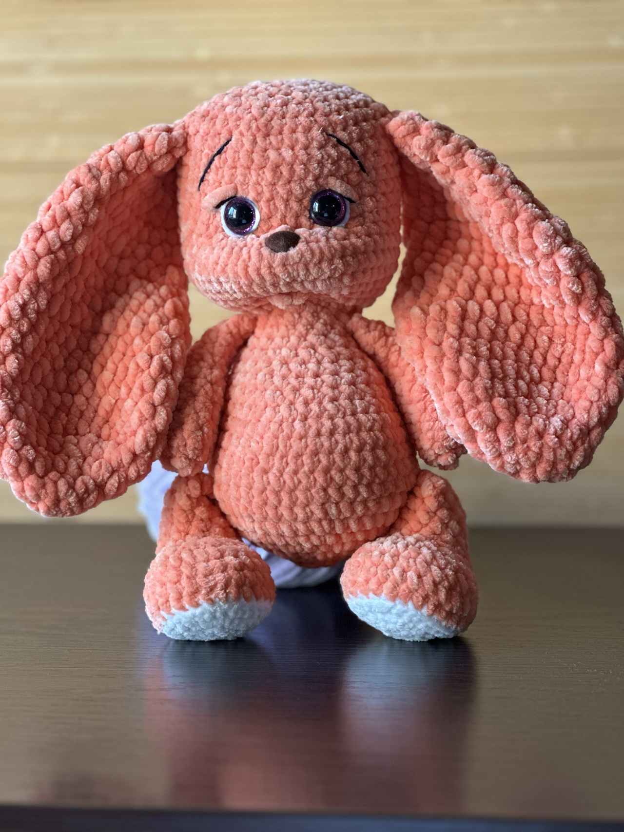 Handmade Knitted Plush Bunny - Image 14
