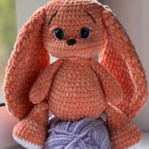 Handmade Knitted Plush Bunny