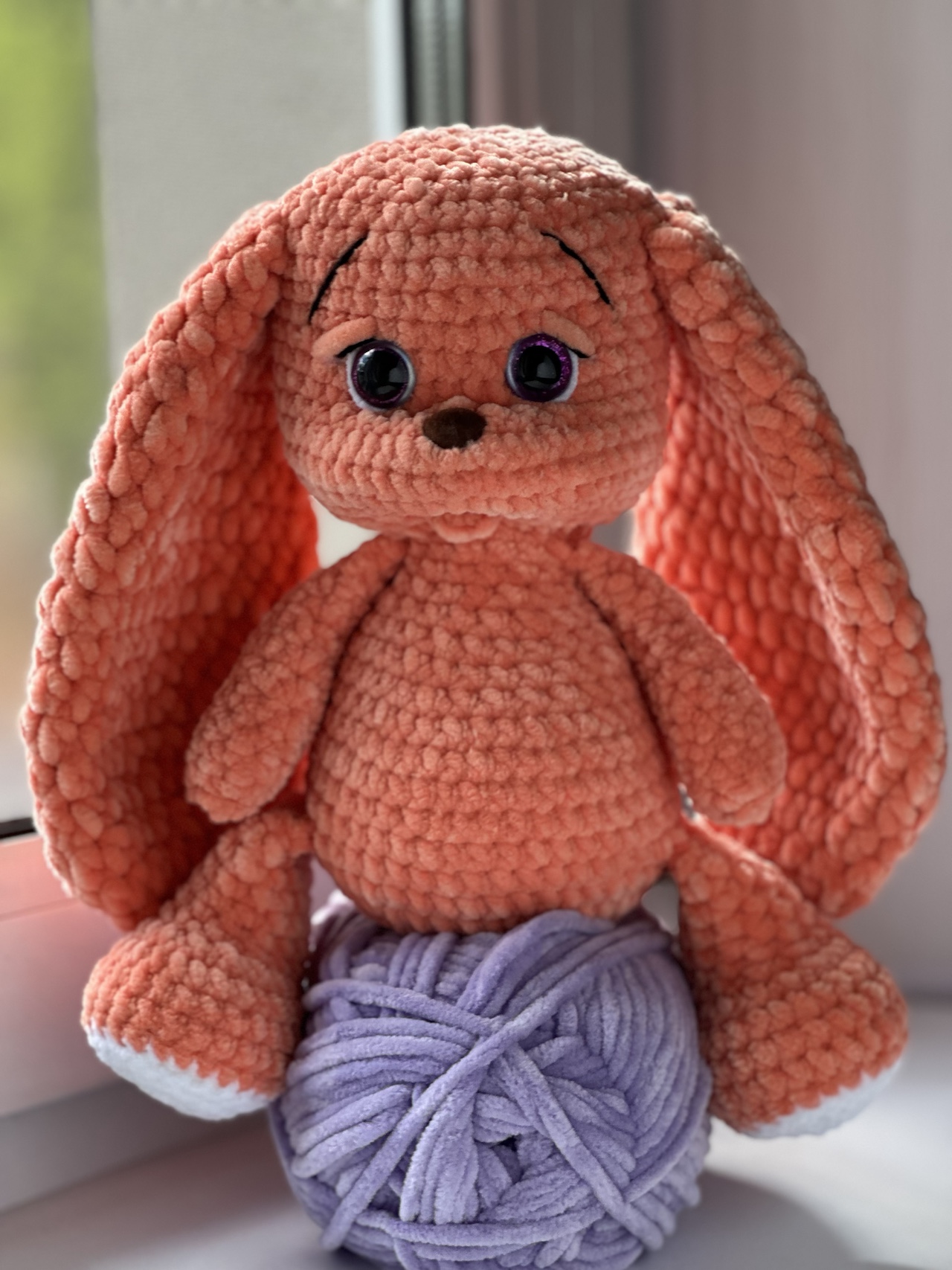 Handmade Knitted Plush Bunny