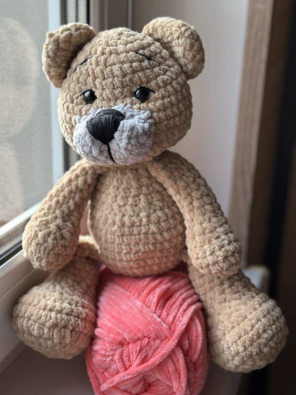 Handmade Knitted Teddy Bear