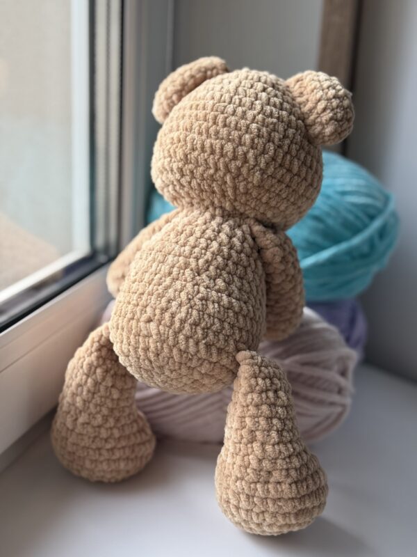 Handmade Knitted Teddy Bear - Image 7