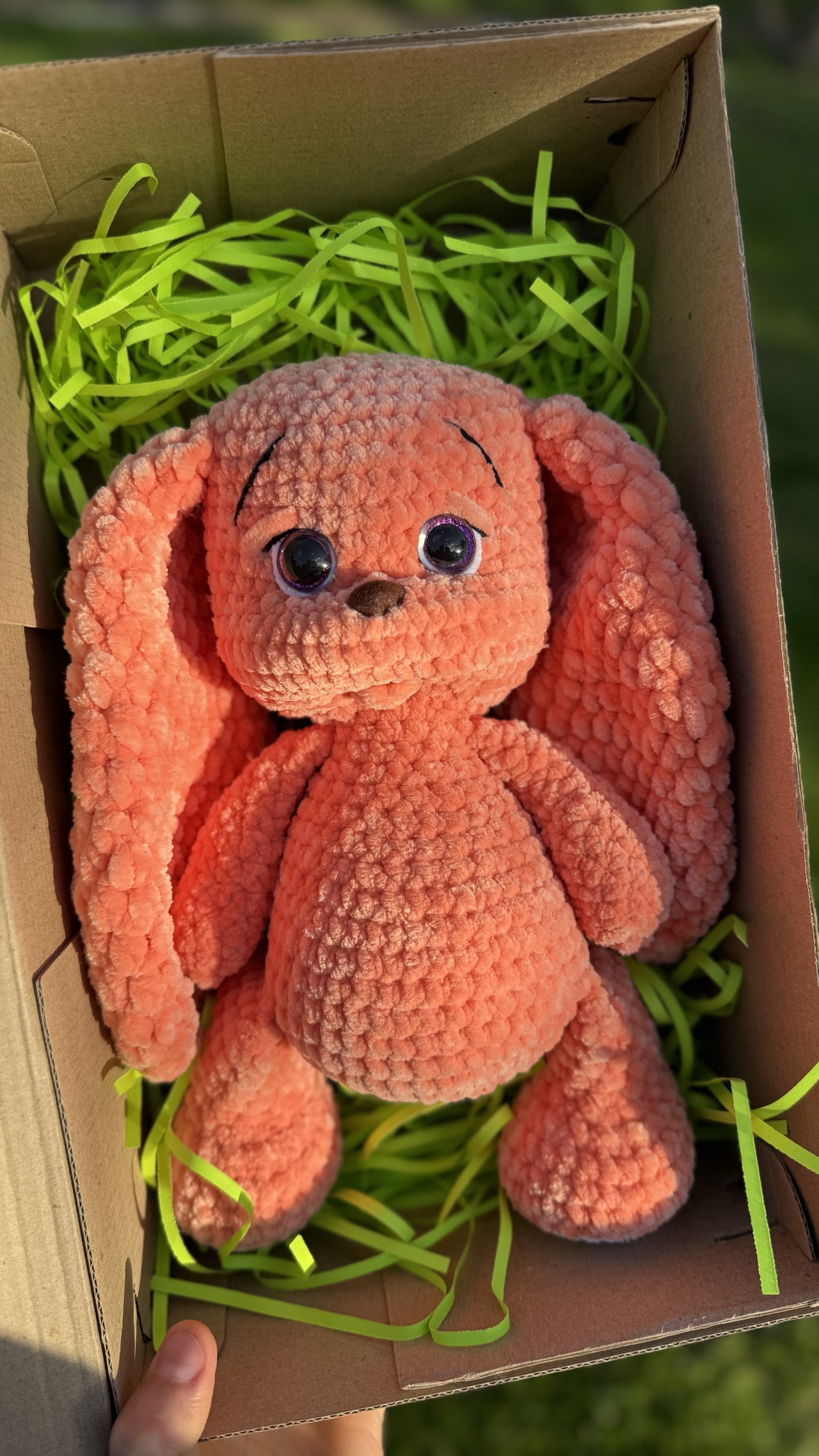 Handmade Knitted Plush Bunny - Image 15